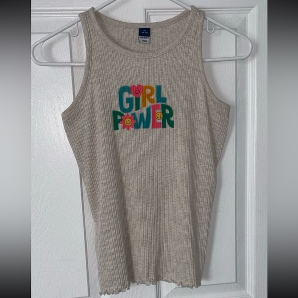 Girl power tank top